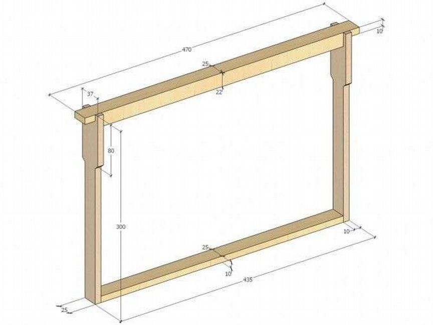 Рамки для ульев, пчёл