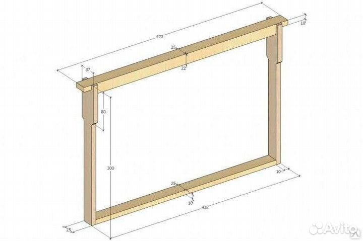 Рамки для ульев, пчёл