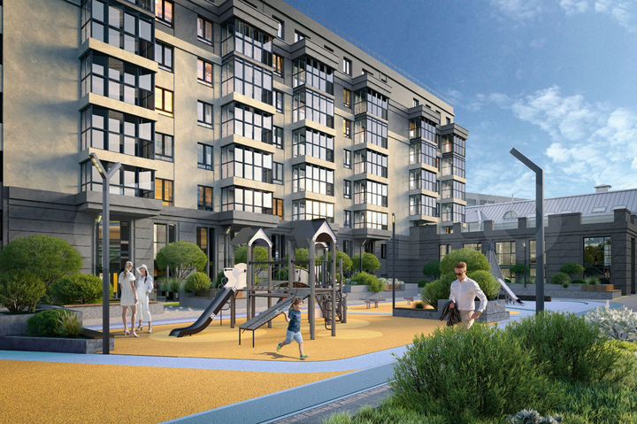 3-к. квартира, 71,2 м², 4/8 эт.