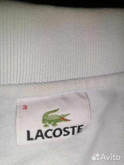 Поло lacoste