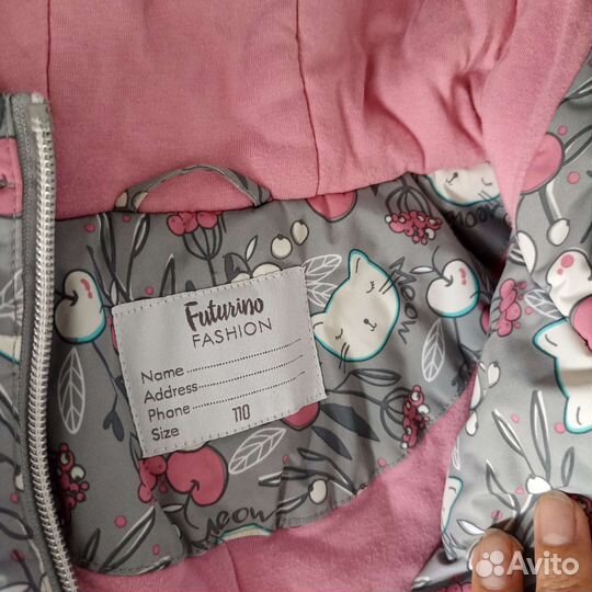 Вещи на девочку 110