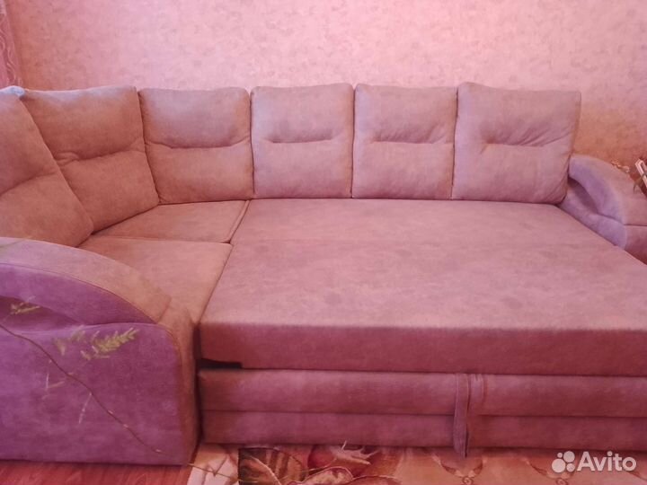 Угловой диван+кресло