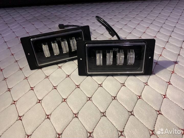 Противотуманные фары на ваз 2110-2115 птф лед led