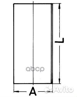 Гильза цилиндра двигателя 89436190 kolbenschmidt