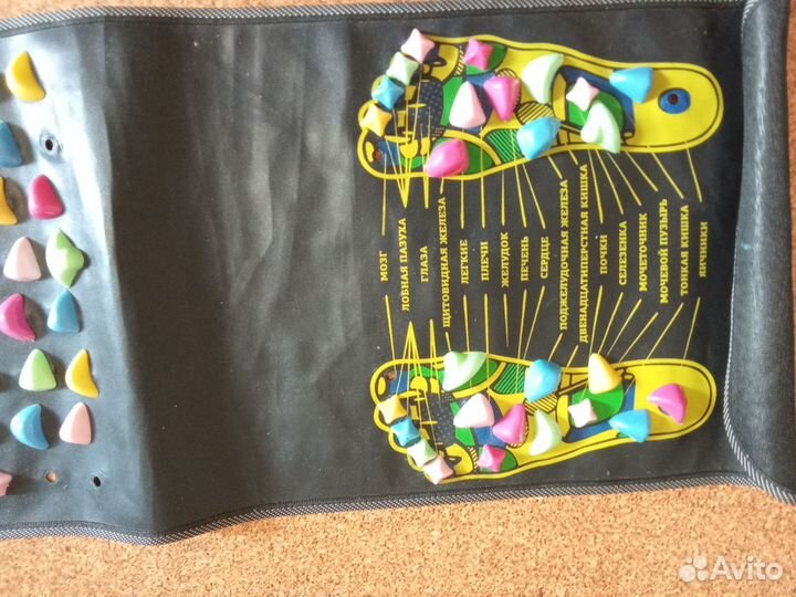 Ортопедический коврик камни