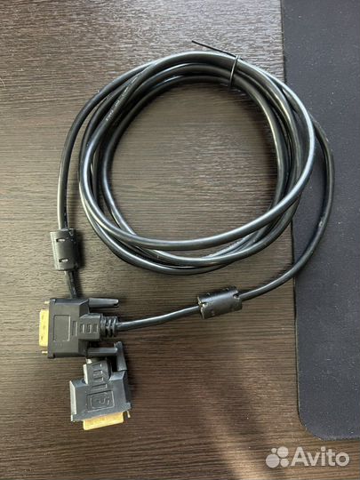 Кабель 3 метра для монитора DVI D - DVI D