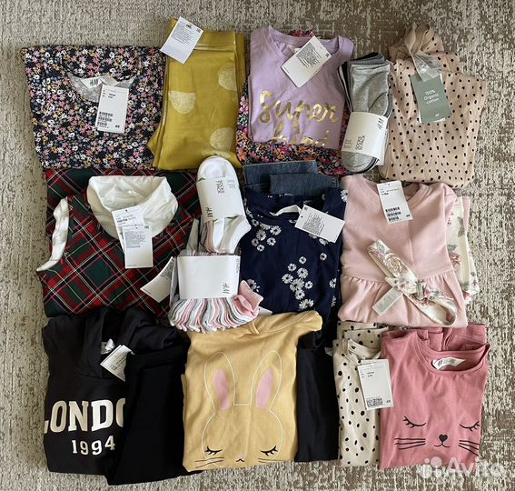 Детские вещи H&M новые 98 104 110 116 122 128