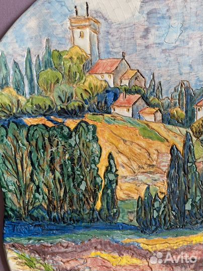 Картина из керамики