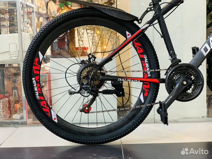 Горный велосипед на спицах