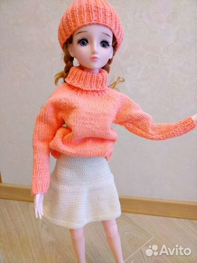 Кукла шарнирная BJD 60см с комплеками одежды