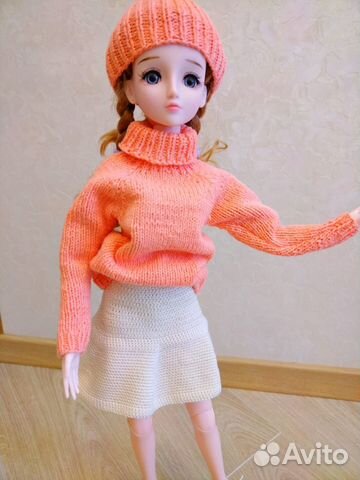 Кукла шарнирная BJD 60см с комплеками одежды