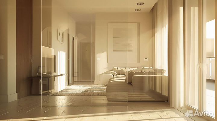 Стеклянная дверь