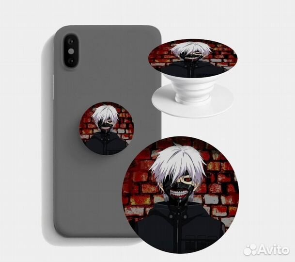 Подставка для смартфона попсокет аниме