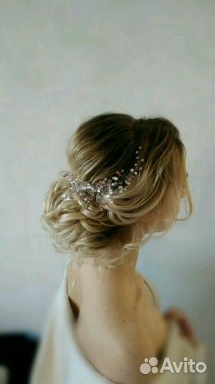 Вечерние, свадебные прически, косы. На дому спб