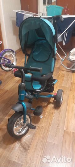 Детский трехколесный велосипед бу