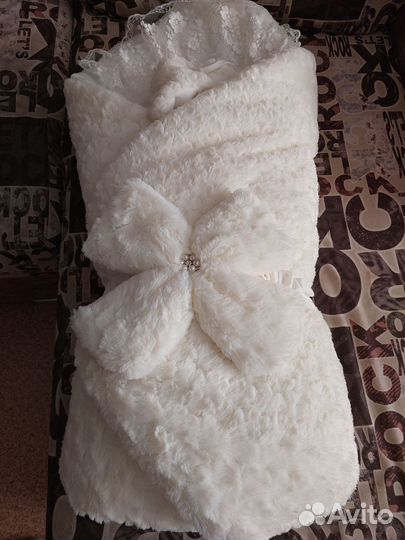 Продам зимний конверт на выписку