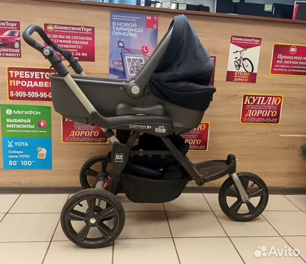 Коляска 3 в 1 Cam Cortina X3