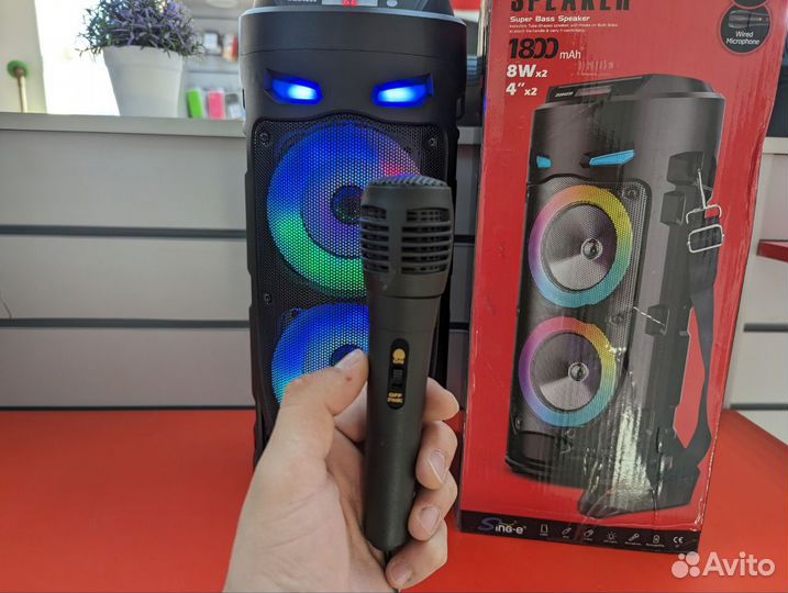 Bluetooth Колонка Speaker ZQS4239 Blue