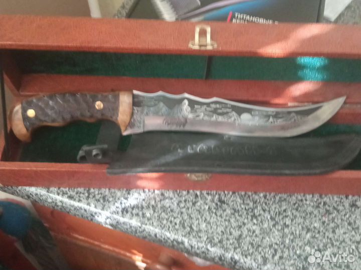 Нож охотничий х12мф