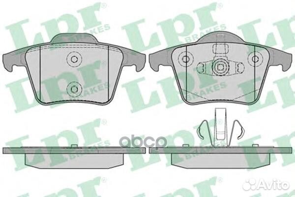 Колодки торм. дисковые 05p1234 Lpr