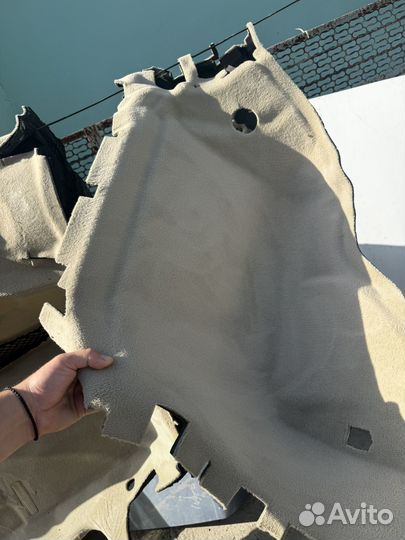 Ковролин Bmw z4 e85 белый (бежевый)