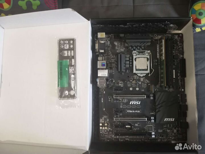 Материнская плата MSI Z170A sli plus