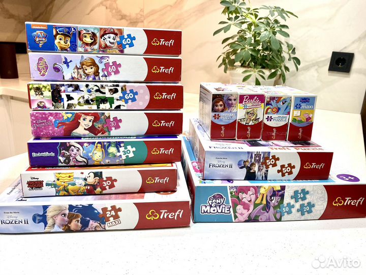 Пазлы trefl детские