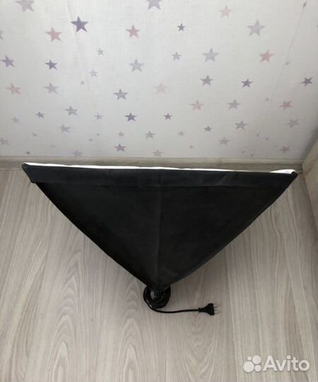 Зонт, штатив, софтбокс, лампа