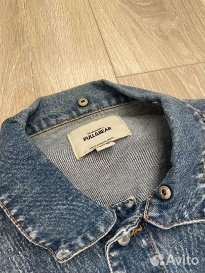 Куртка джинсовая унисекс pull and bear l