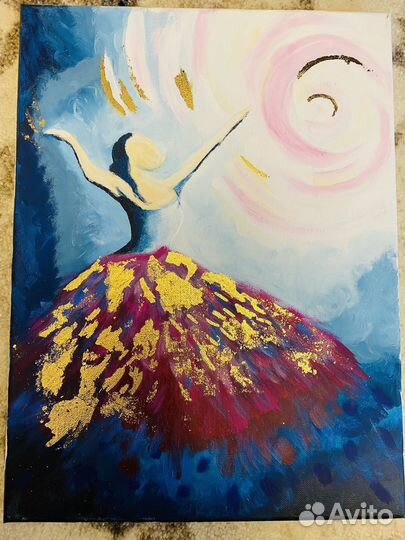 Картина маслом на холсте