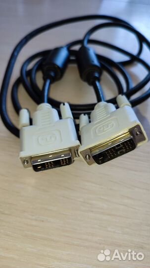 Кабель соединительный AWM DVI-D - DVI-D, 2 м