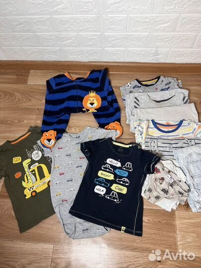 Пакет вещей на мальчика 86-92, 12-24 месяца
