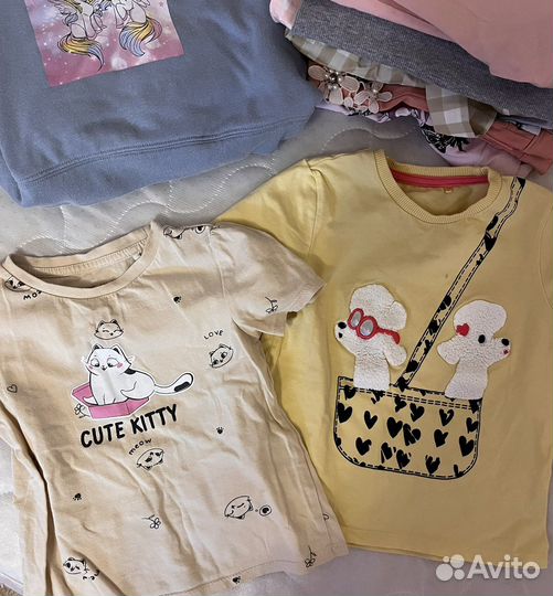 Пакет вещей на девочку 98 104