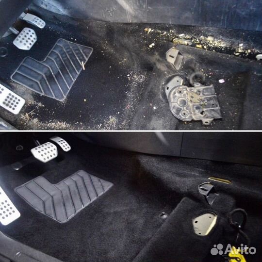 Химчистка салона авто, мягкой мебели