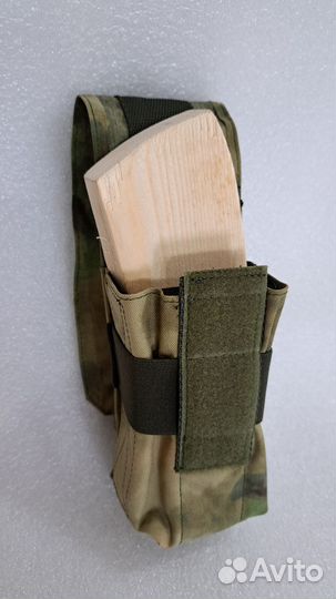 Подсумок для двух магазинов ак мох