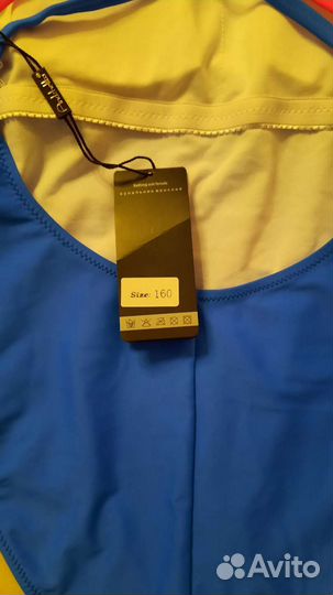 Купальник детский для девочки слитный