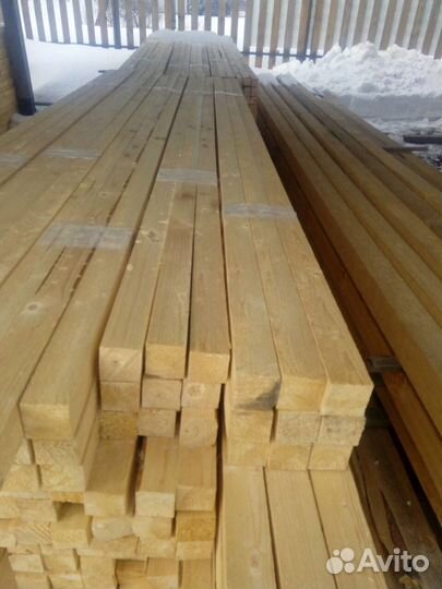 Доска обрезная 50х50х3000