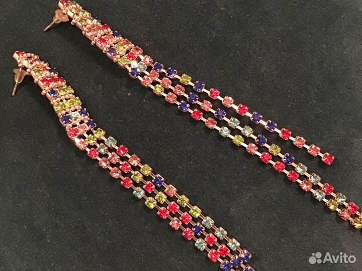 Серьги бижутерия