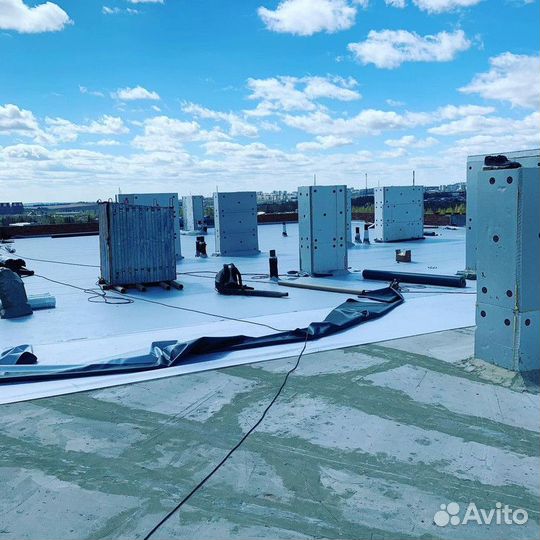 Ремонт, монтаж мембранной кровли