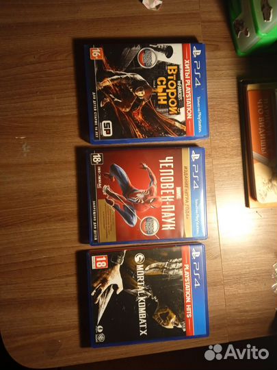 Игры ps4 второй сын,мортал комбат 10