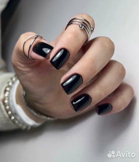 Маникюр + гель-лак (с укреплением )