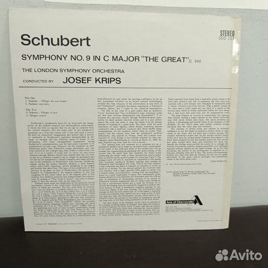 Schubert, Josef Krips 