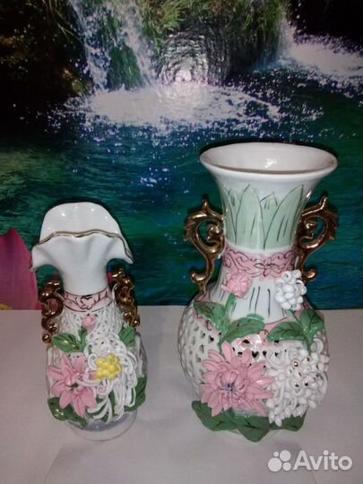 Вазы Китай/цена за обе