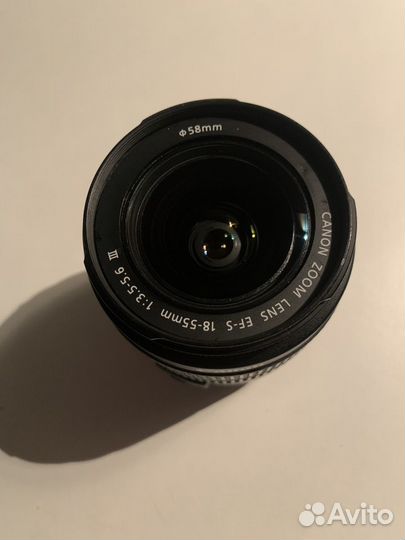 Объектив Canon 18-55mm efs