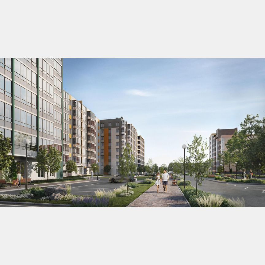 1-к. квартира, 42,1 м², 1/8 эт.