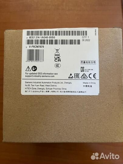 Siemens 6ES7214-1AG40-0XB0