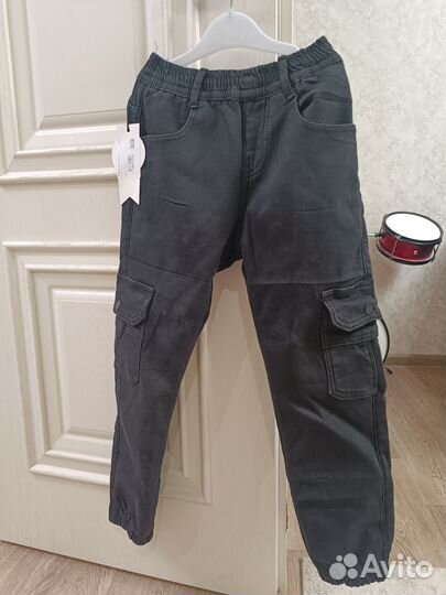 Джинсы джогеры 116-122
