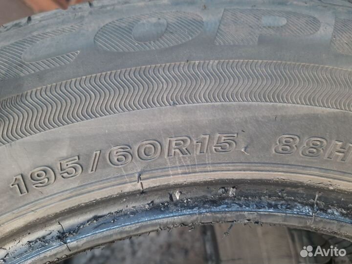 195/60R15-Bridgestone-пара лета