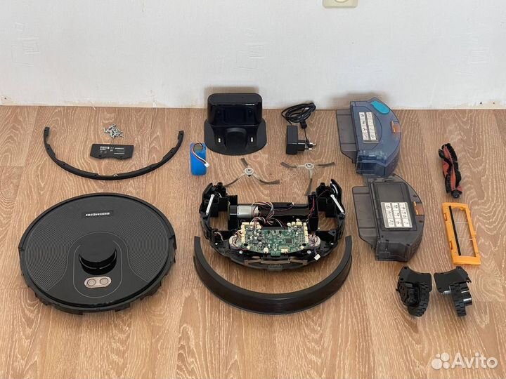 Любые запчасти на Redmond 670s робот пылесос