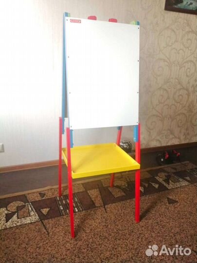 Мольберт двусторонний, доска для рисования